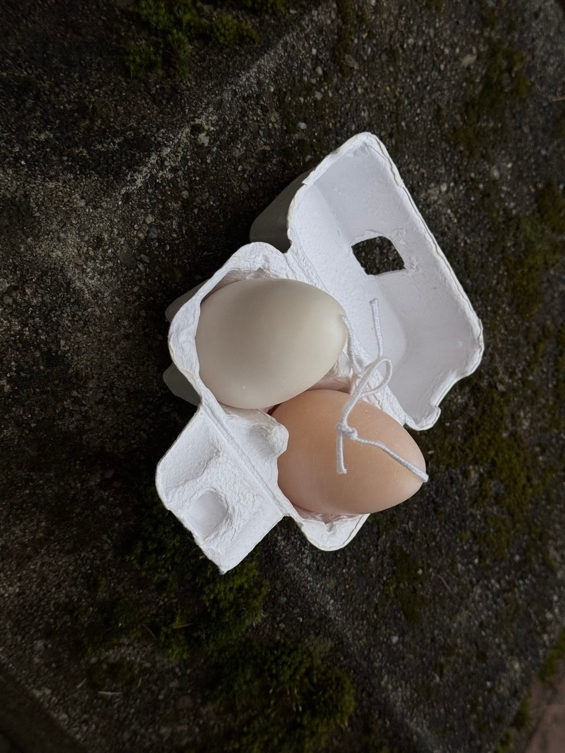 Scented Egg Candle