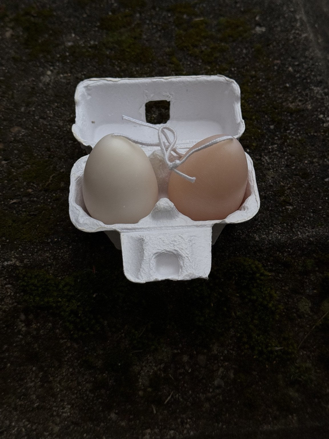Scented Egg Candle