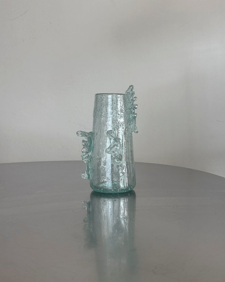 Handblown Glass Vase (22H)