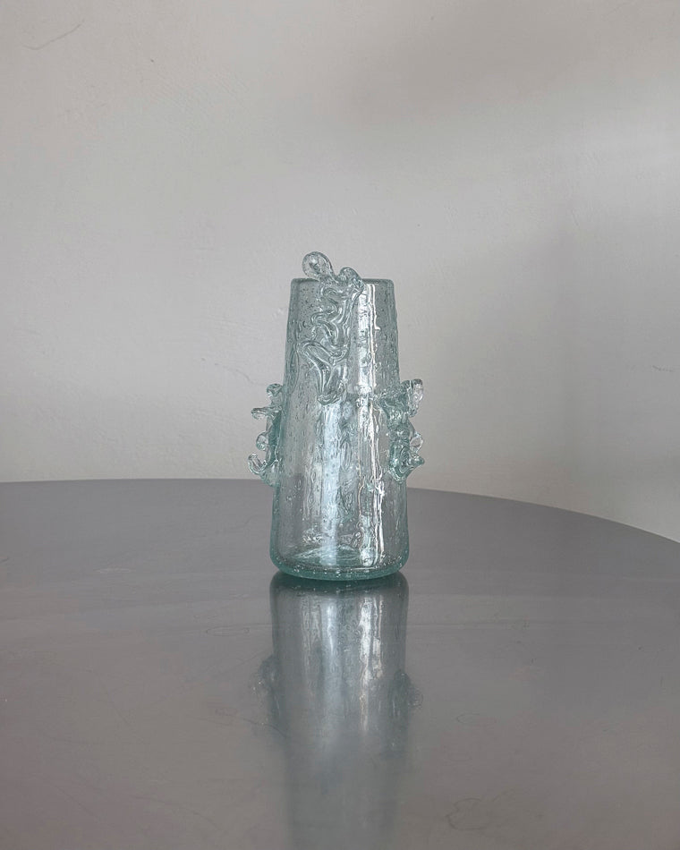 Handblown Glass Vase (22H)
