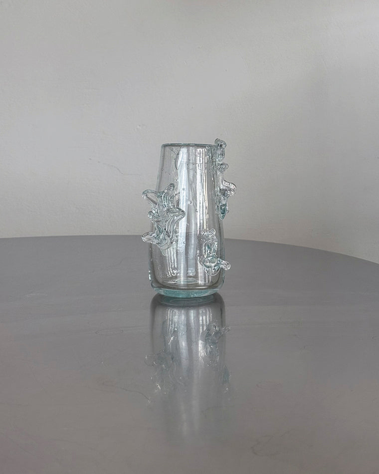 Handblown Glass Vase (15H)