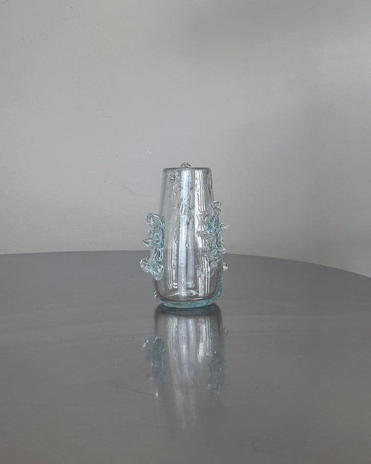 Handblown Glass Vase (15H)