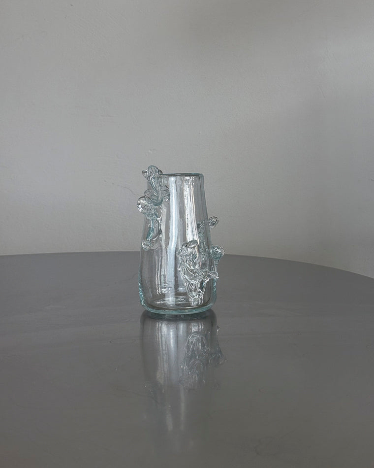 Handblown Glass Vase (15H)