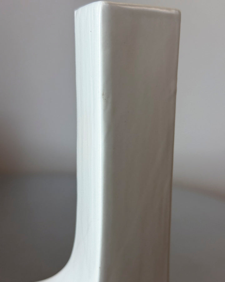 White Ceramic Vase