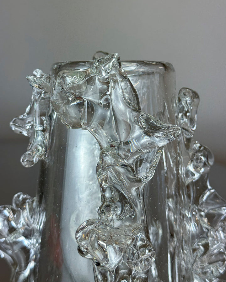 Handblown Glass Vase (21H)