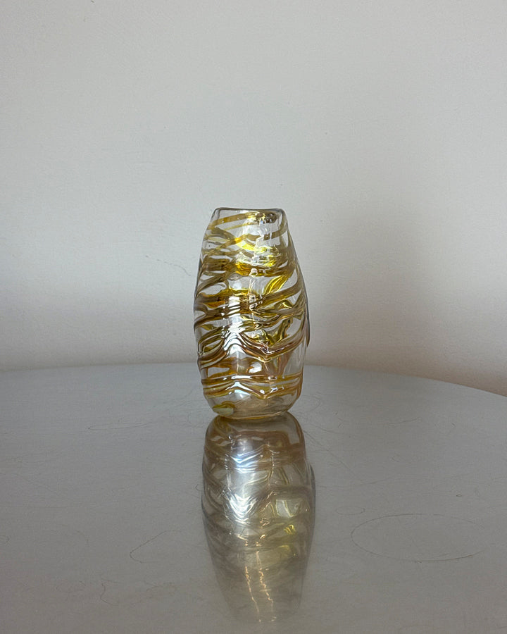 Handblown Glass Vase (20H)