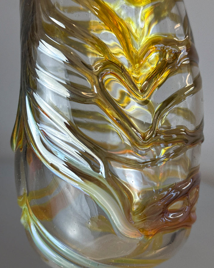 Handblown Glass Vase (20H)