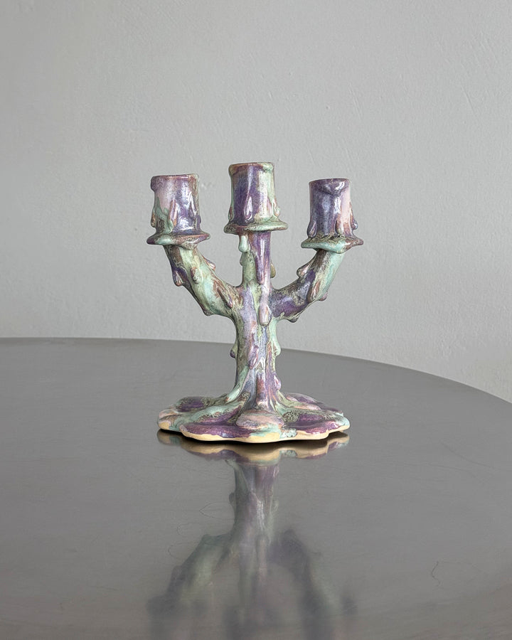 Melted Candle Stand