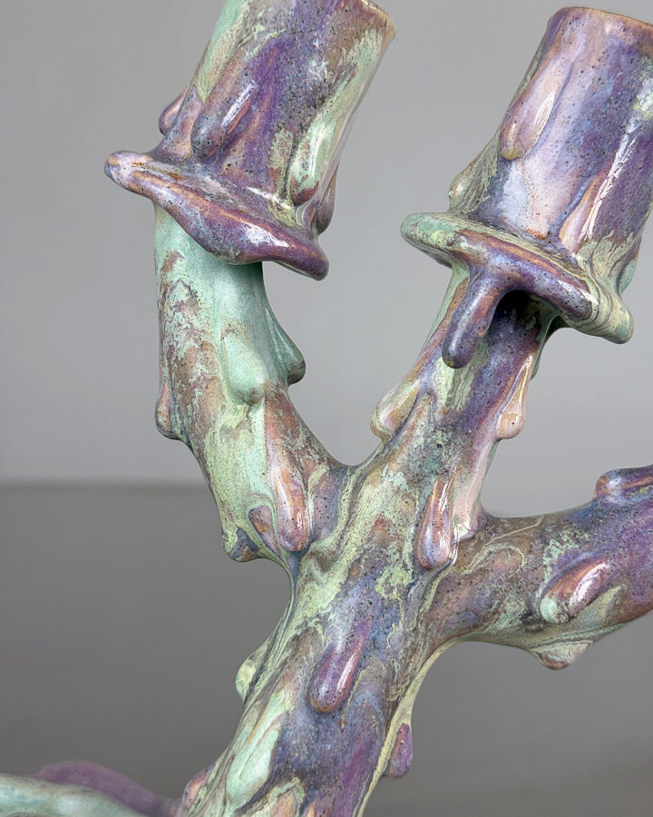 Melted Candle Stand