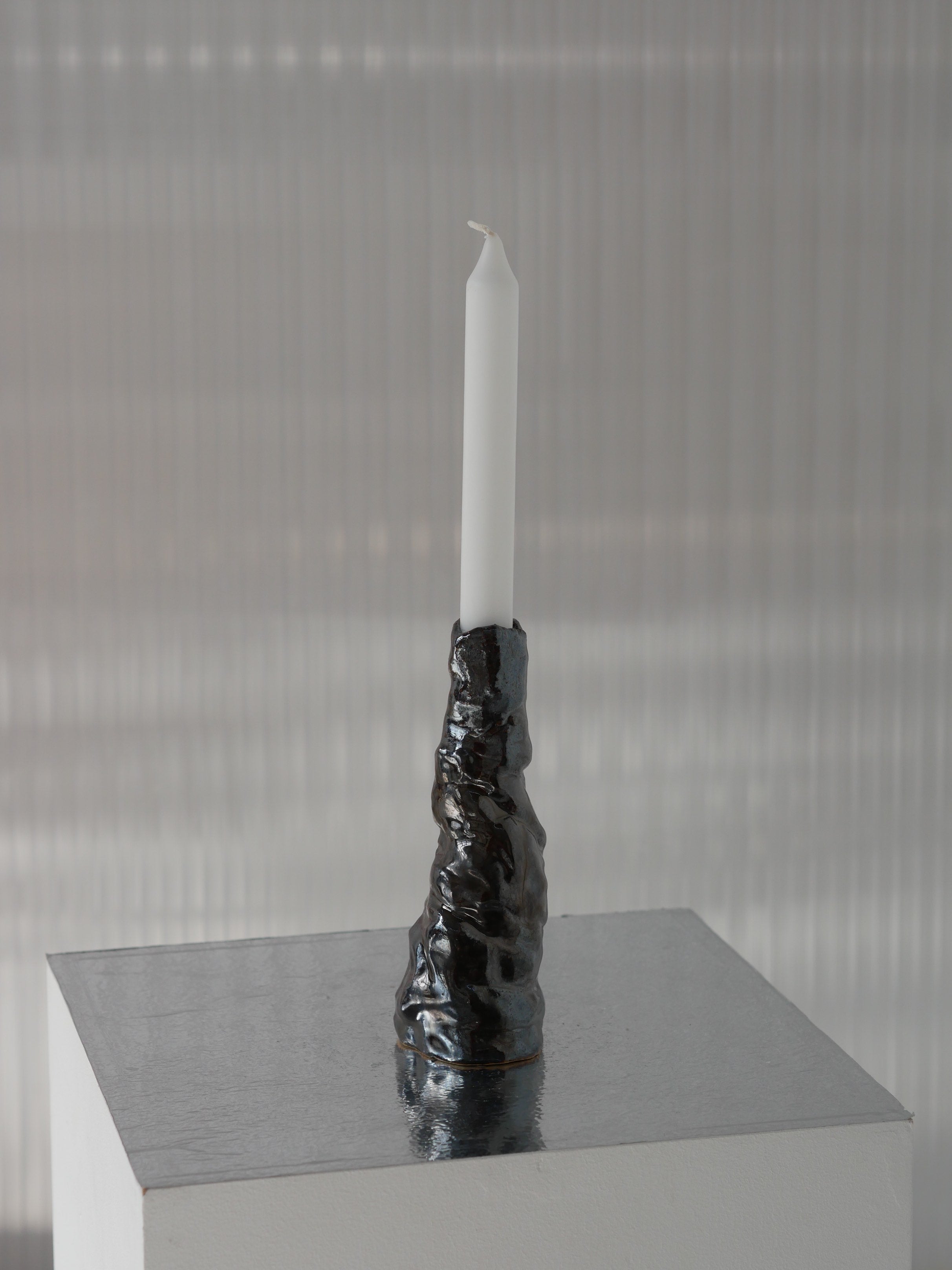 Onyx Candleholders by HAP Ceramics